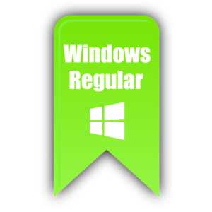 Windows Regular - תכנית ווינדוס רגולר